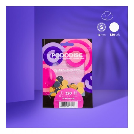 Абразиви за диск S 320 грит Staleks, 50бр.