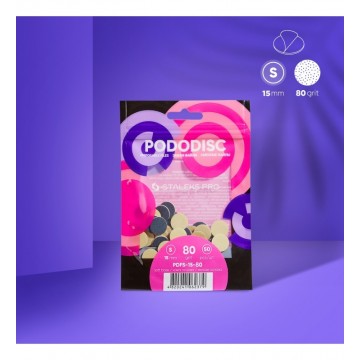 Абразиви за диск S 80 грит Staleks, 50бр.