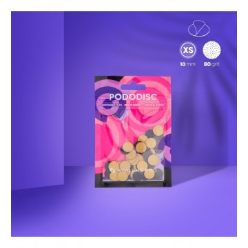 Абразиви за диск XS 80 грит Staleks, 50бр.