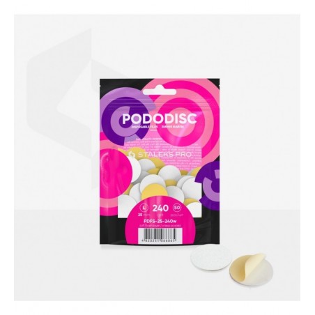 Абразиви за диск L 240 грит Staleks, 50бр. мека основа