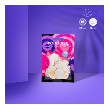 Абразиви за диск M 80 грит Staleks, 50бр.