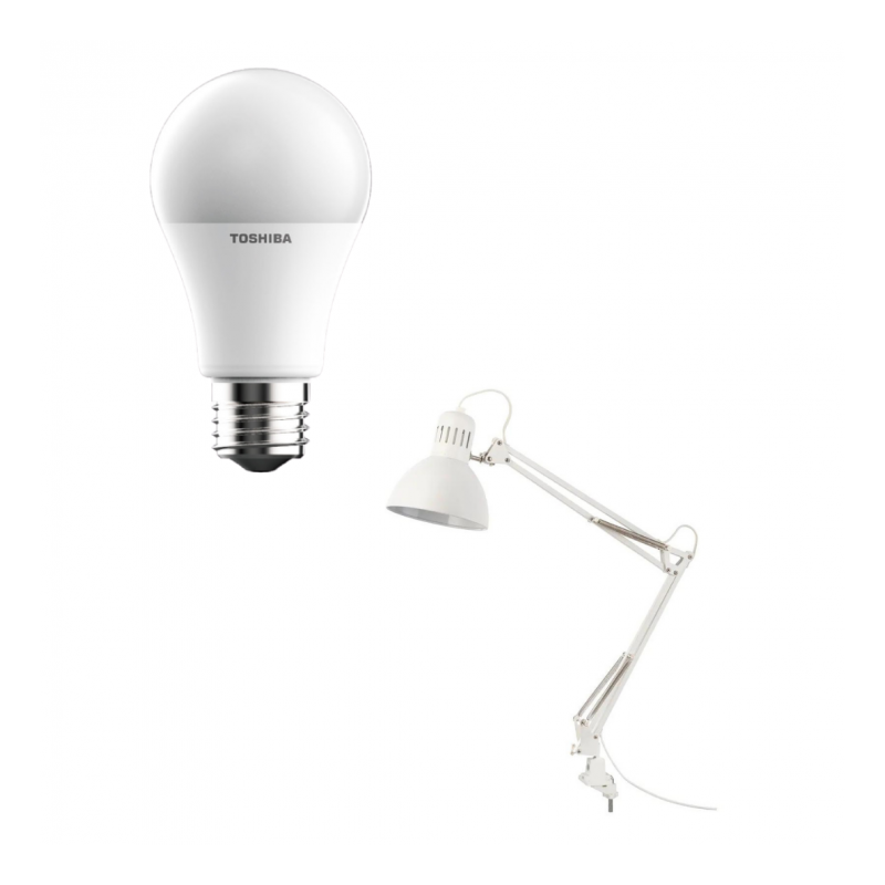 Комплект настолна лампа и крушка