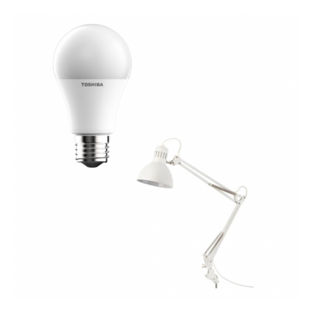 Комплект настолна лампа и крушка