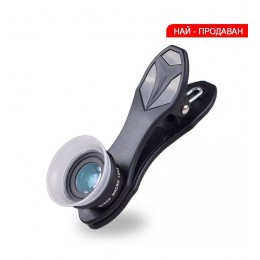 Макро обектив за телефон 2в1 Slim Apexel