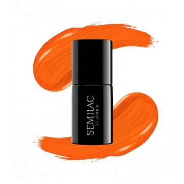 Гел лак 045 Electric Orange Semilac