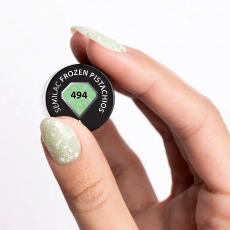Гел лак 494 Frozen Pistachios Semilac