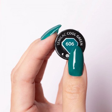 Гел лак 606 Cool Green Semilac