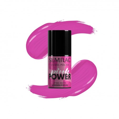 Гел лак A703 Pink Power Semilac