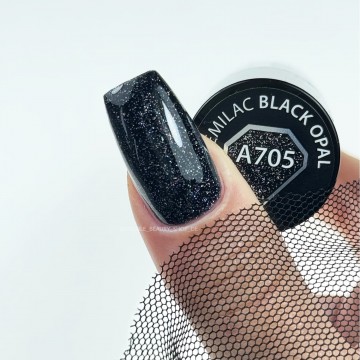 Гел лак A705 Black Opal Semilac