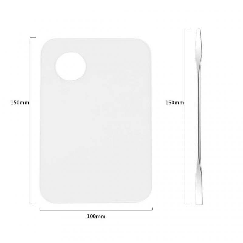 Палитра с шпатула