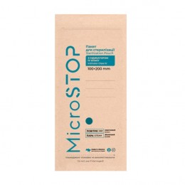 Крафт пакет 100х200 мм. 1бр. хартиени