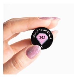 Гел лак 242 Pink Sands Semilac