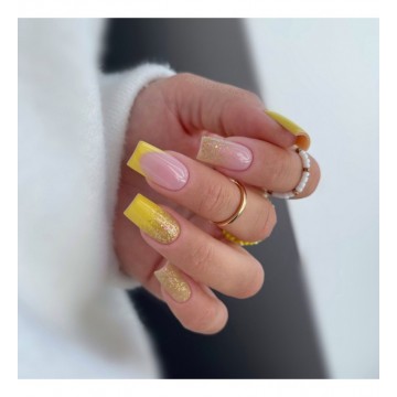 Гел лак 244 Sunbaked Yellow Semilac