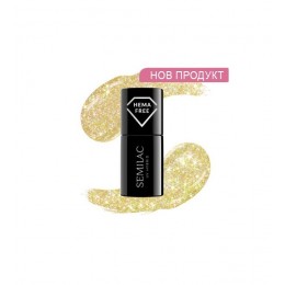 Гел лак 244 Sunbaked Yellow Semilac