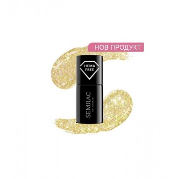 Гел лак 244 Sunbaked Yellow Semilac