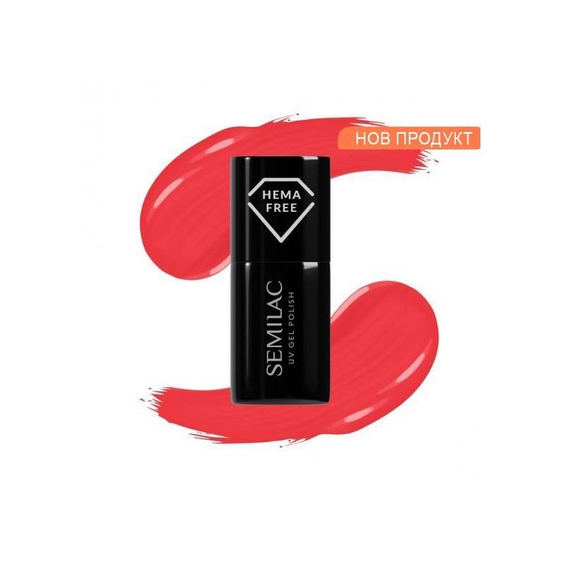 Гел лак 442 Trick Or Pink Semilac