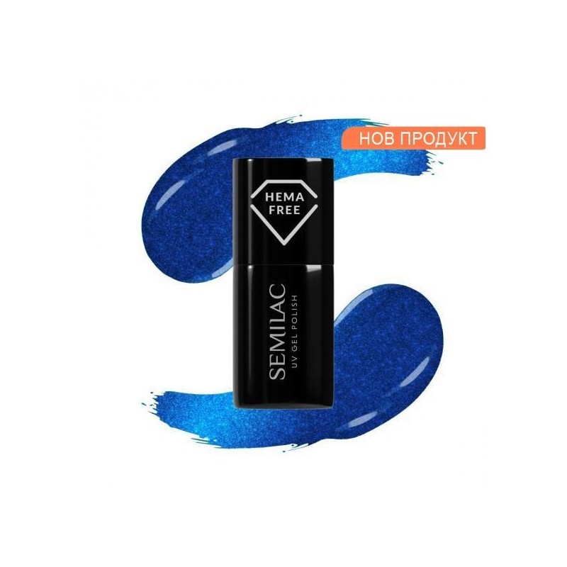 Гел лак 466 Blue Silk Pyjamas Semilac