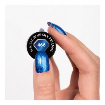 Гел лак 466 Blue Silk Pyjamas Semilac