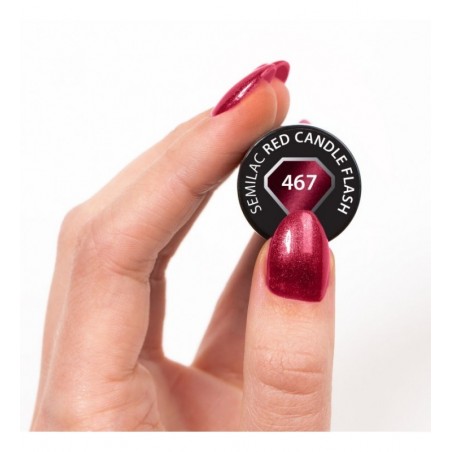 Гел лак 467 Red Candle Flash
