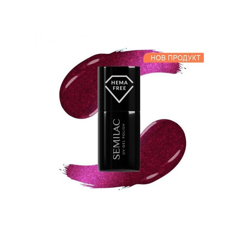 Гел лак 468 Pink Cosy Essentials Semilac