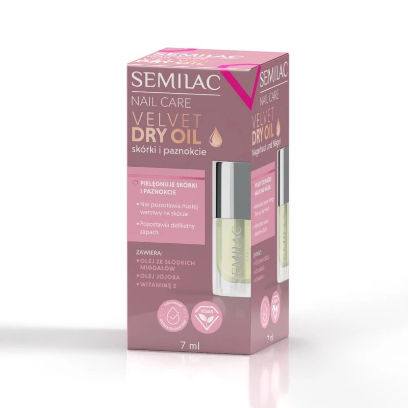 Олио Semilac Velvet Dry 7 мл.