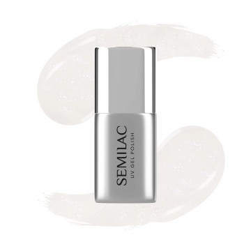 Топ млечен с частици Semilac Milky Dust T32