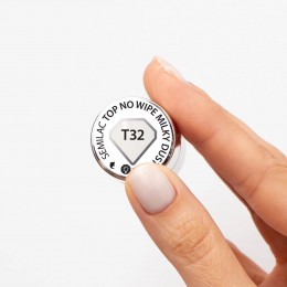 Топ млечен с частици Semilac Milky Dust T32