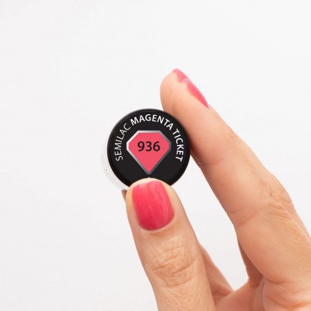 Гел лак 936 Magenta Ticket Semilac