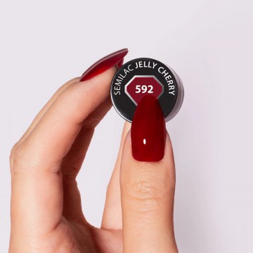 Гел лак 592 Jelly Cherry Semilac