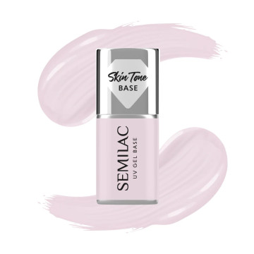 База Semilac Skin Tone Cover Natural Pink 7 мл.