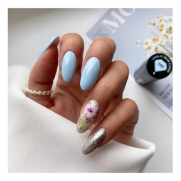 Гел лак 386 Blue Cloud Semilac