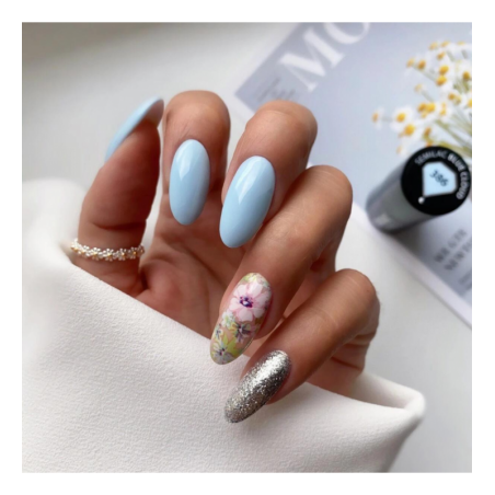 Гел лак 386 Blue Cloud Semilac