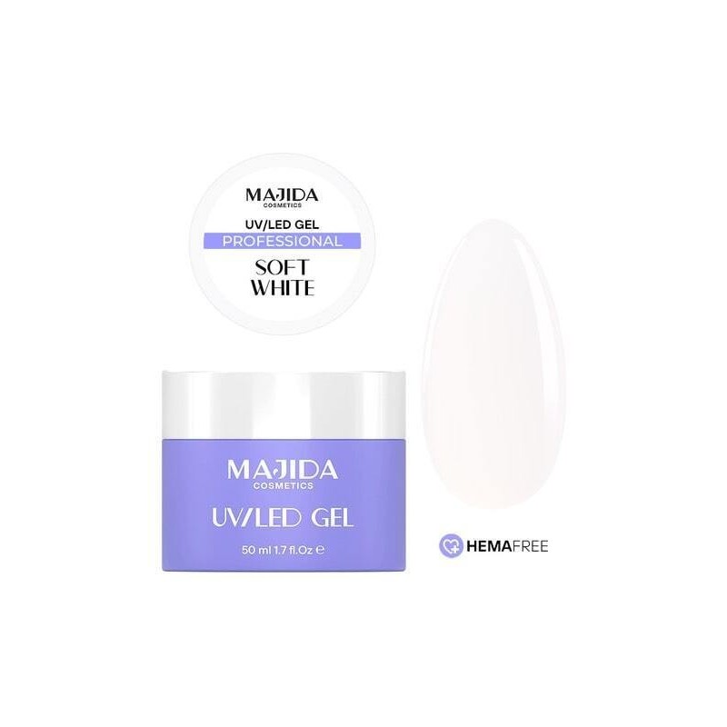 Гел Majida Professional Soft White 50мл.