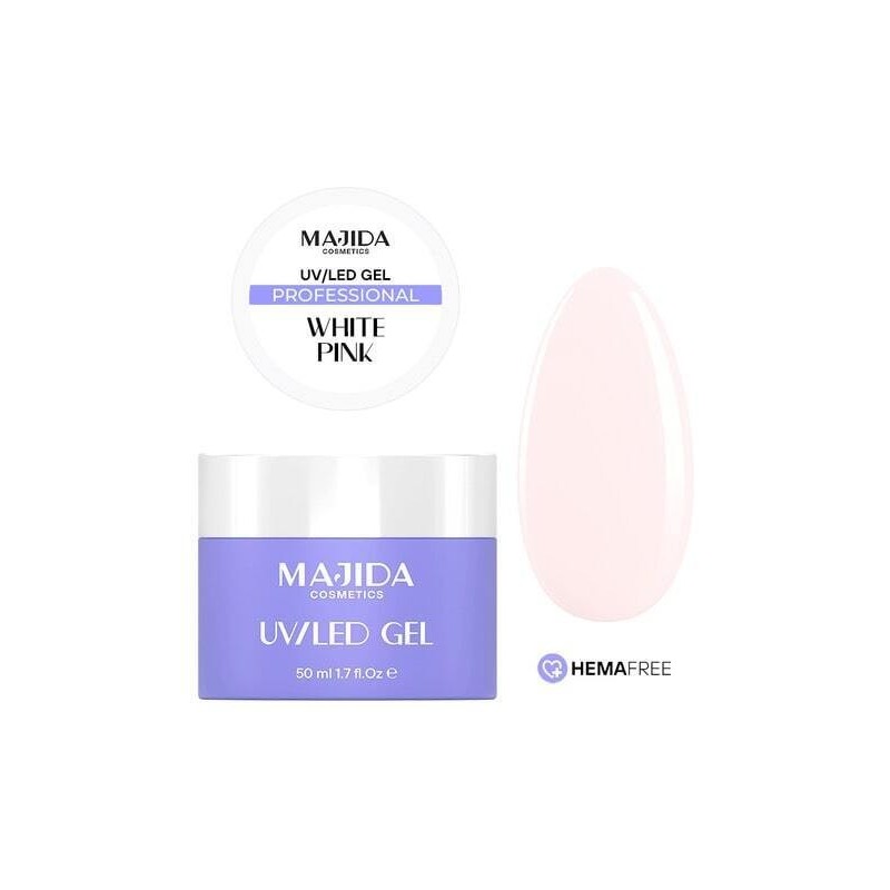 Гел Majida Professional White Pink