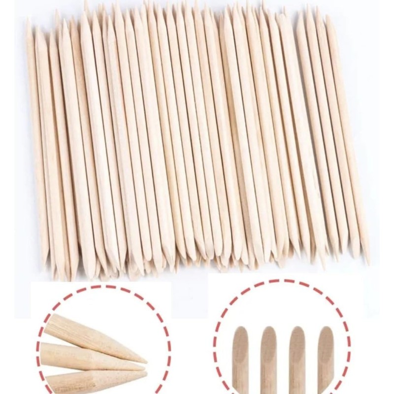 Дървени пръчици Staleks 75мм. 100бр