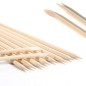 Дървени пръчици Staleks 75 мм. 10бр.