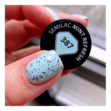 Гел лак 387 Mint Refresh Semilac