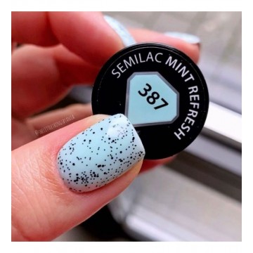 Гел лак 387 Mint Refresh Semilac
