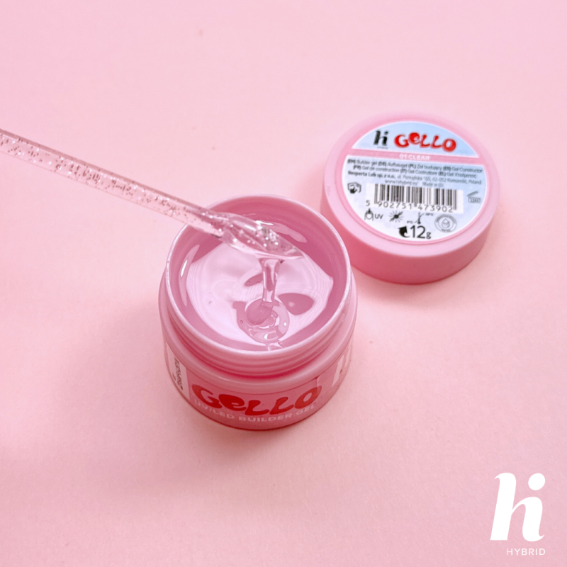 Гел HiHybrid 01 Clear 12мл. Гел HiHybrid 01 Clear 12мл.