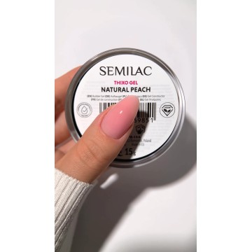 Гел Semilac Thixo Natural Peach 15мл.