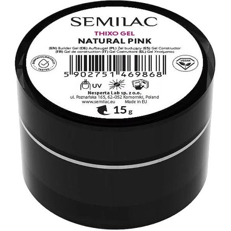 Гел Semilac Thixo Natural Pink 15мл