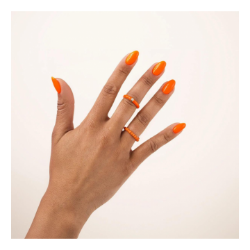 Гел лак 424 Orange Euphoria Semilac