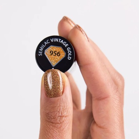 Гел лак Semilac 956 Vintage Gold