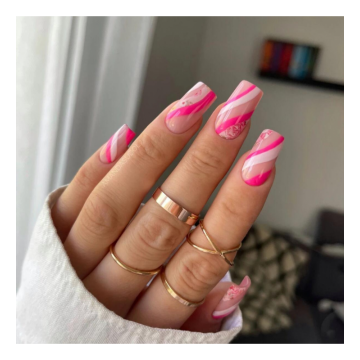 Гел лак 425 Dopamine Rose Semilac