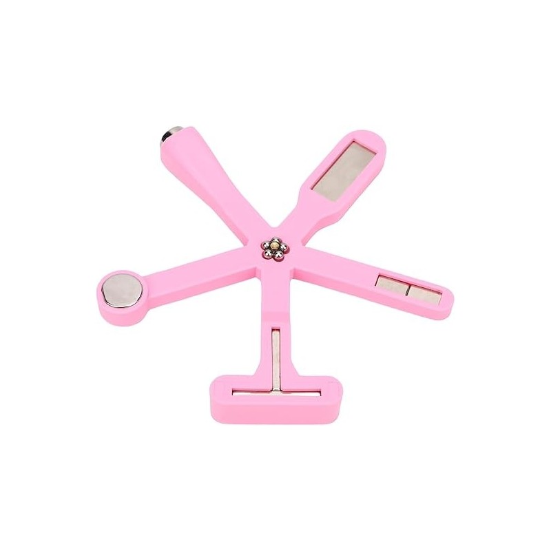 Магнит котешко око 6 в 1 розов