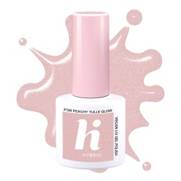 Гел лак Hi hybrid 136 Peachy Tulle Glow