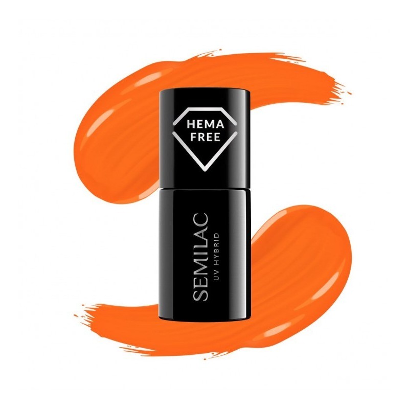 Гел лак 433 Supporting Orange Semilac