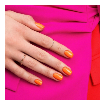 Гел лак 433 Supporting Orange Semilac