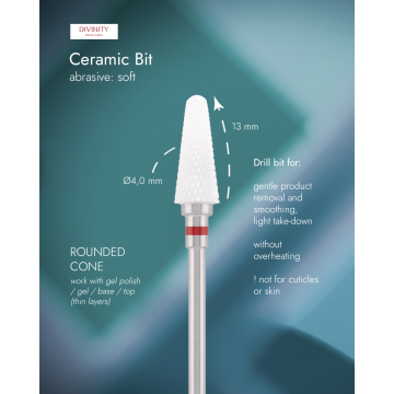 Керамичен накрайник руски DBZ-201R.040