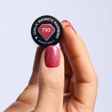 Гел лак Semilac 795 Magnetic Raspberry